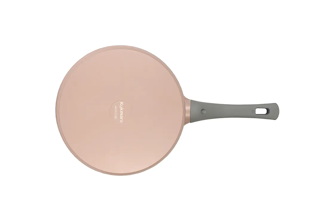 БЕЗ Сковорода 220мм с ручкой,  АП линия «Stella» (сappuccino)  5
